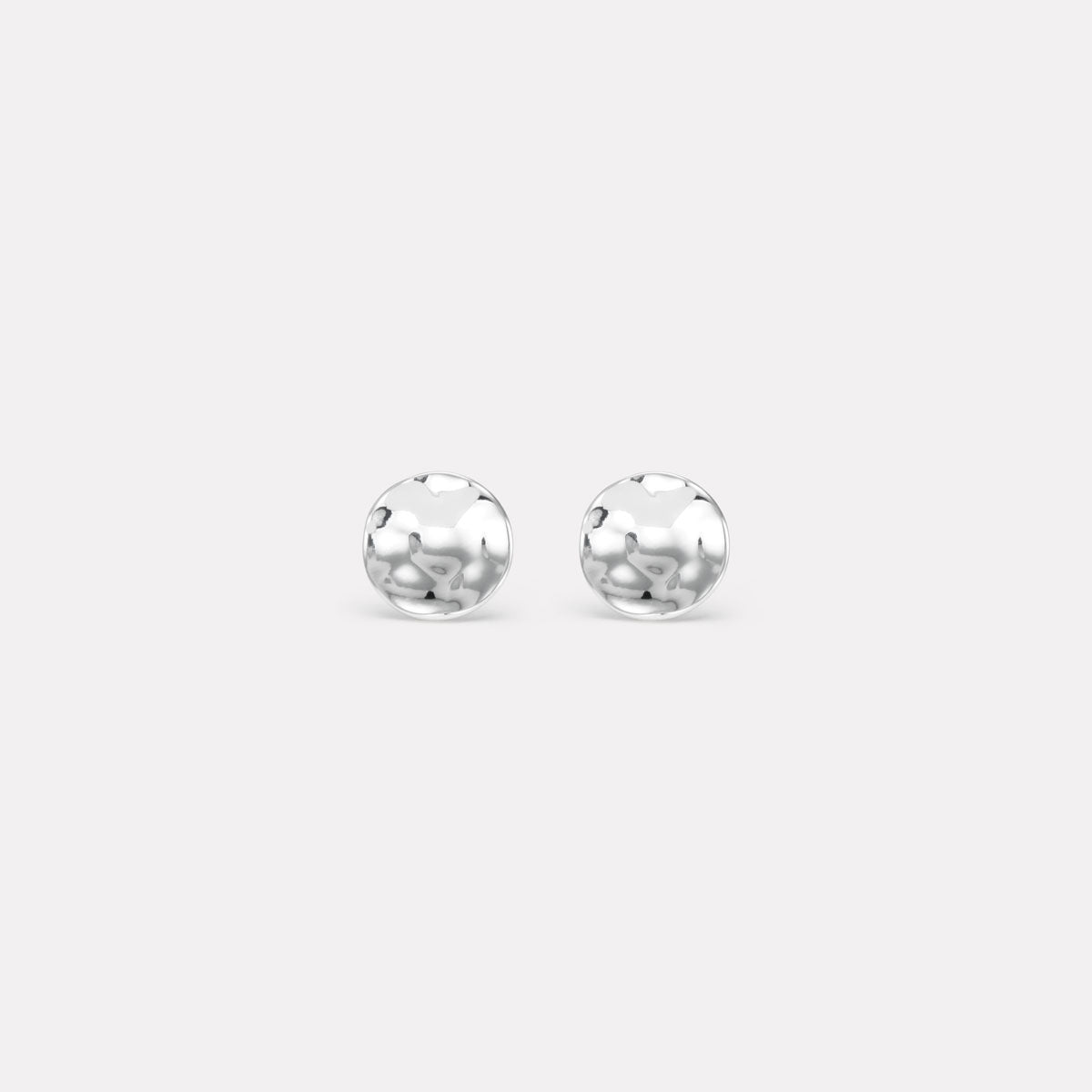 Double Beat Stud Earrings