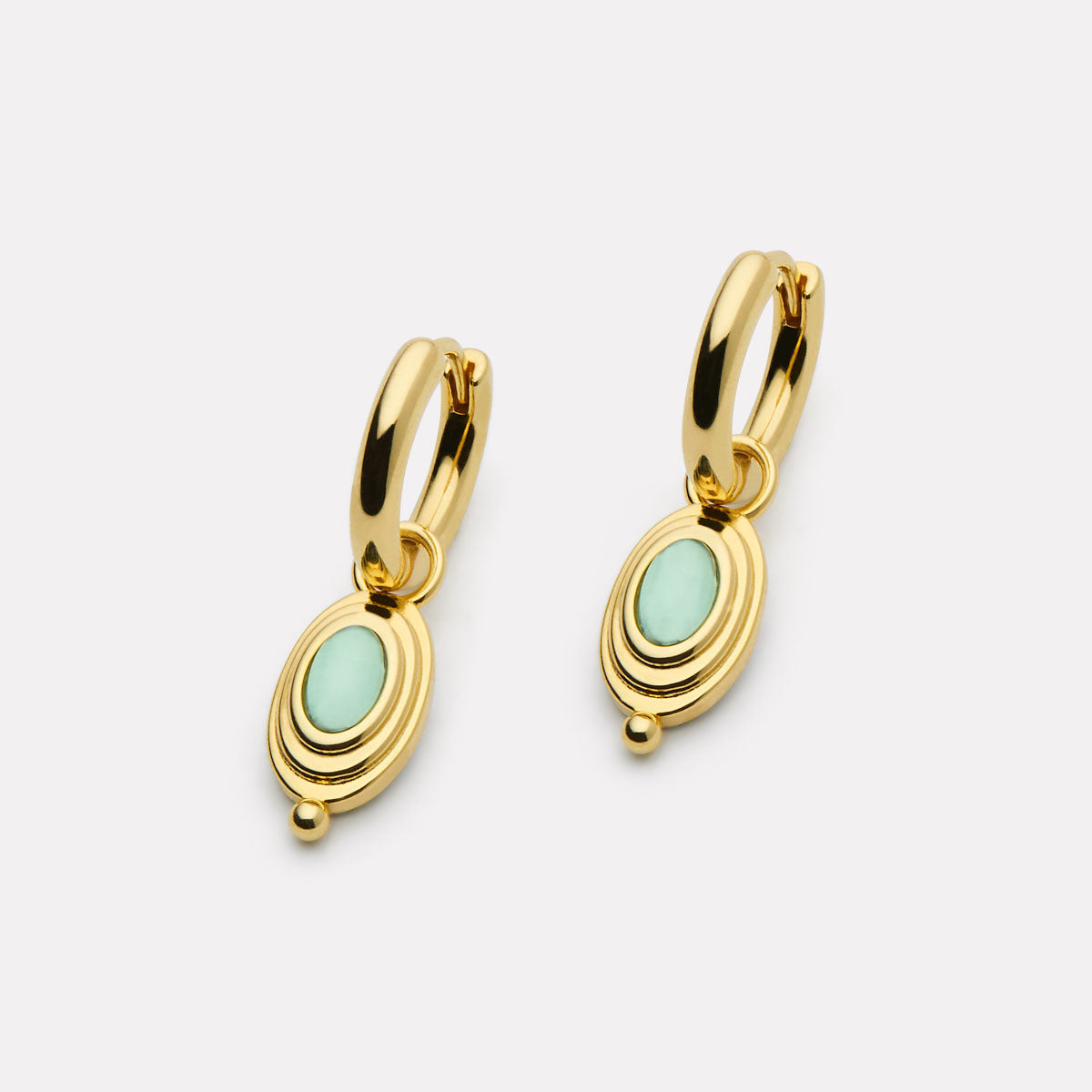 Horizon Blue Topaz Earrings