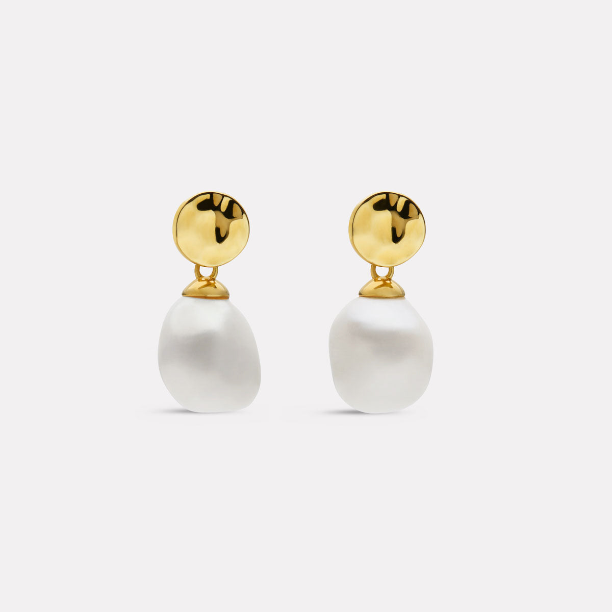 Ocean Drift Pearl Earrings