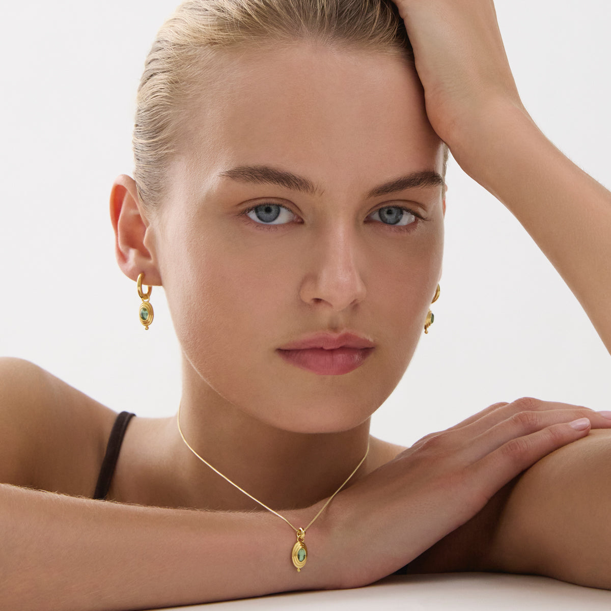 Horizon Blue Topaz Necklace