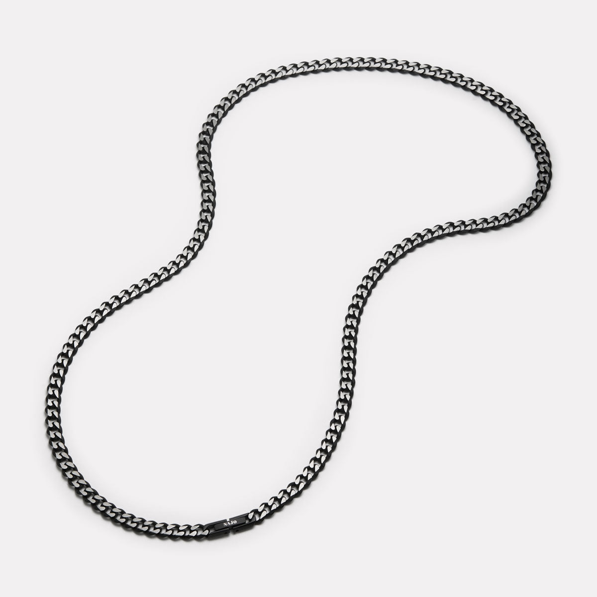 Nero Men’s Steel Curb Chain Necklace