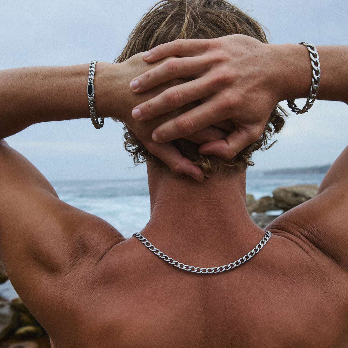 Forge Men's Steel Chain Necklace
