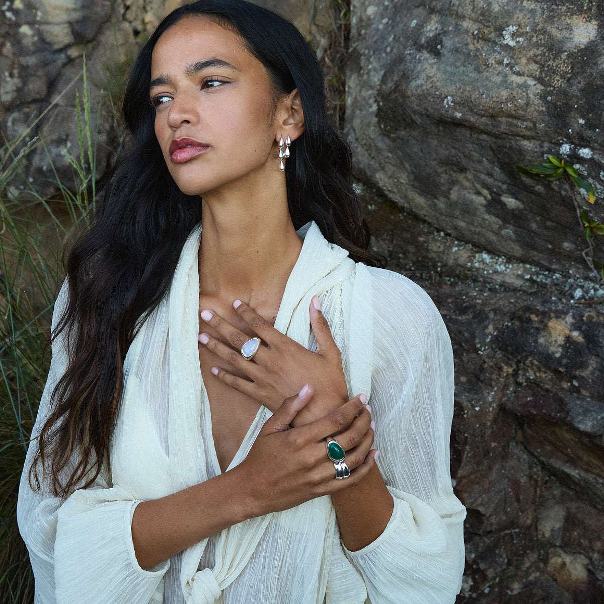 Emergence Moonstone Ring