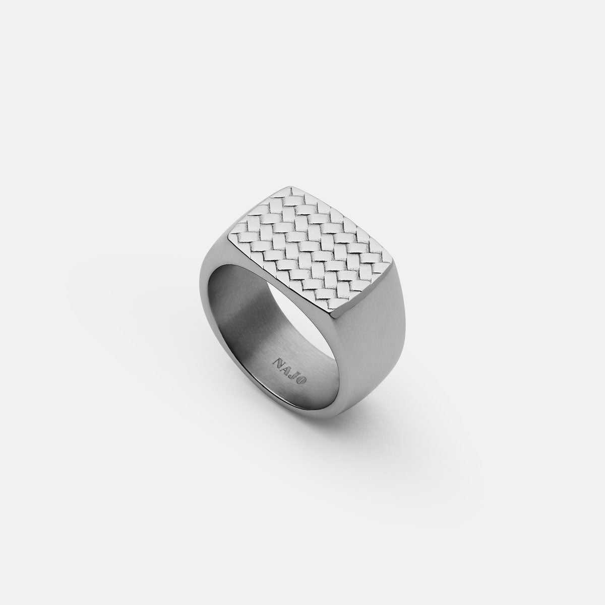 Shadowline Men's Steel Ring