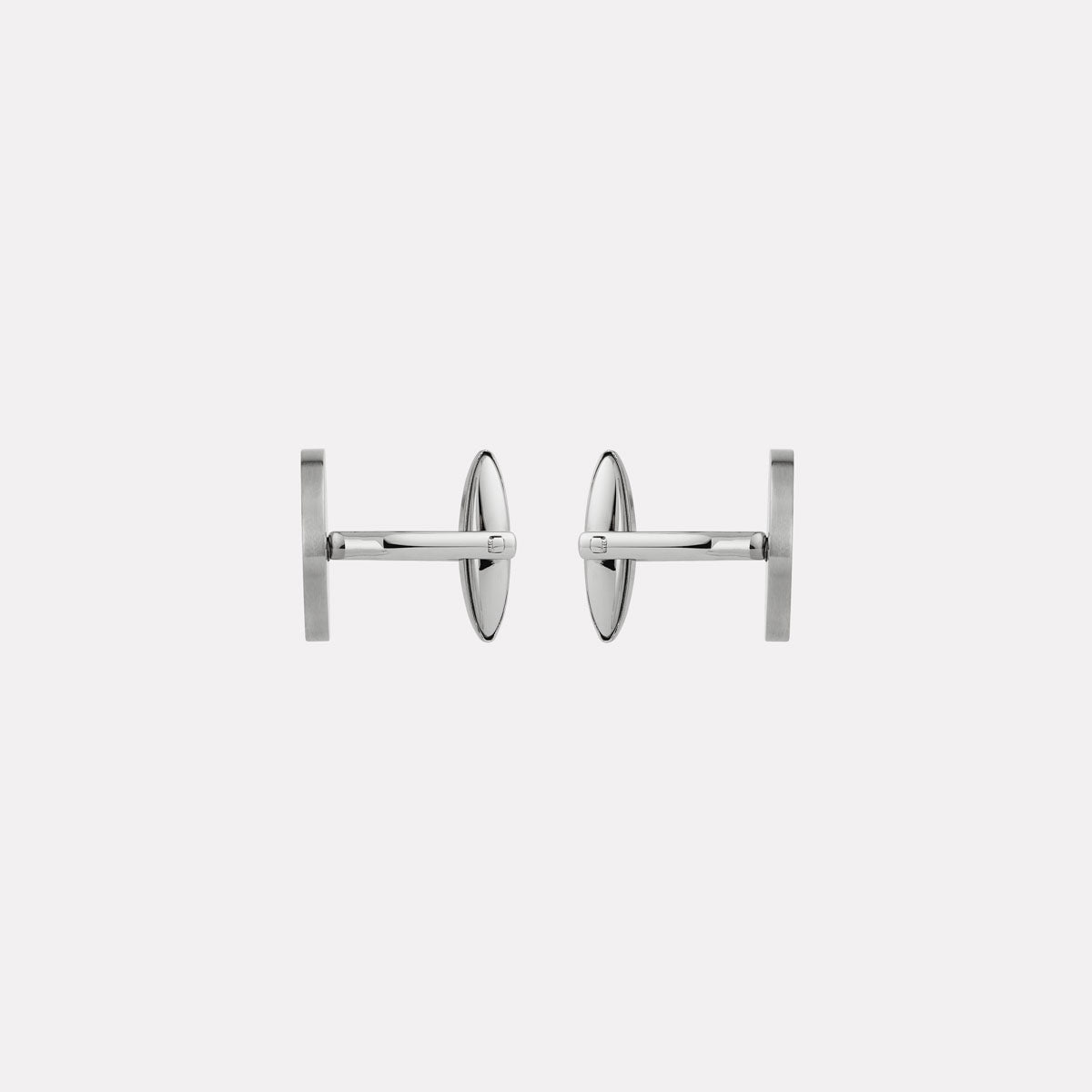 Orion Men's Brushed Stainless Steel Cufflinks