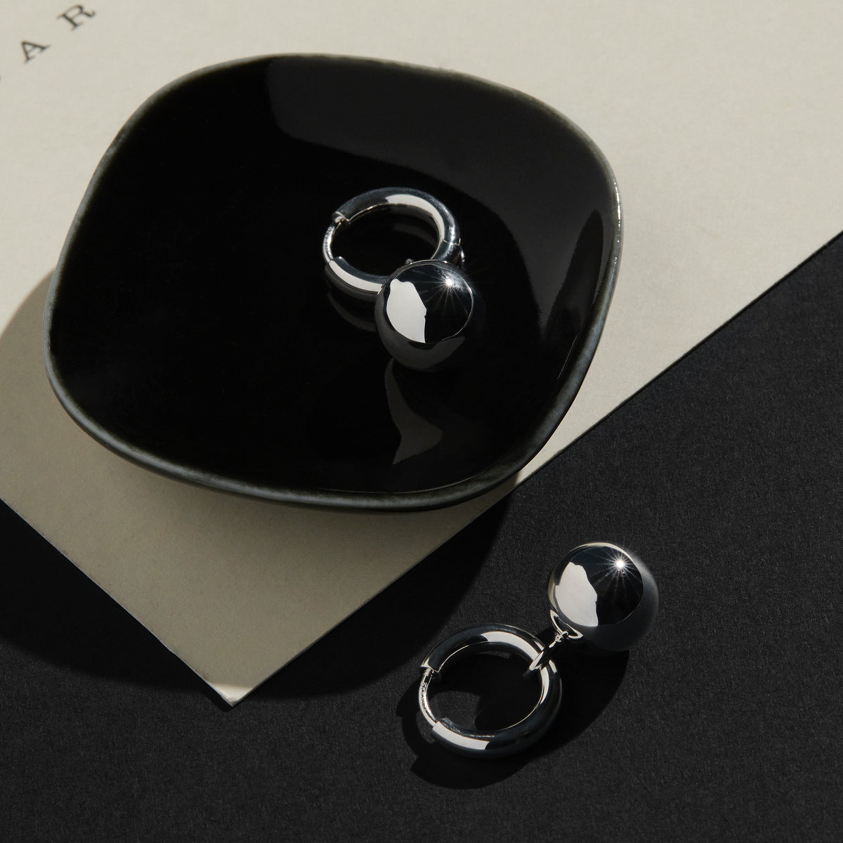 On and Off Earring
