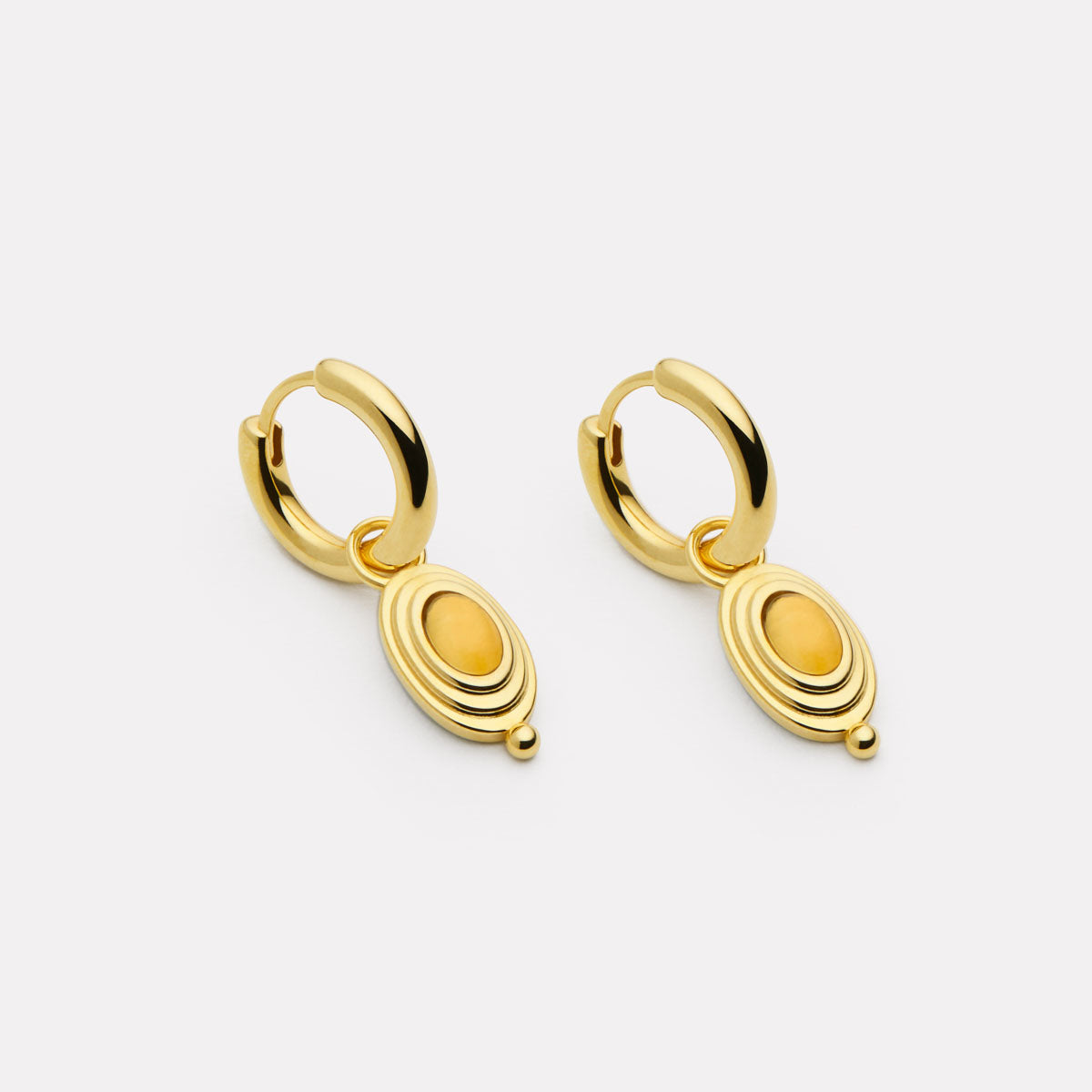 Horizon Citrine Earrings