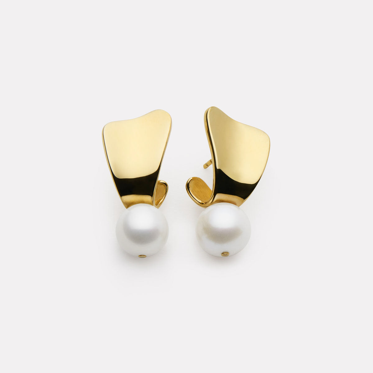 Sunbeam Pearl Earrings