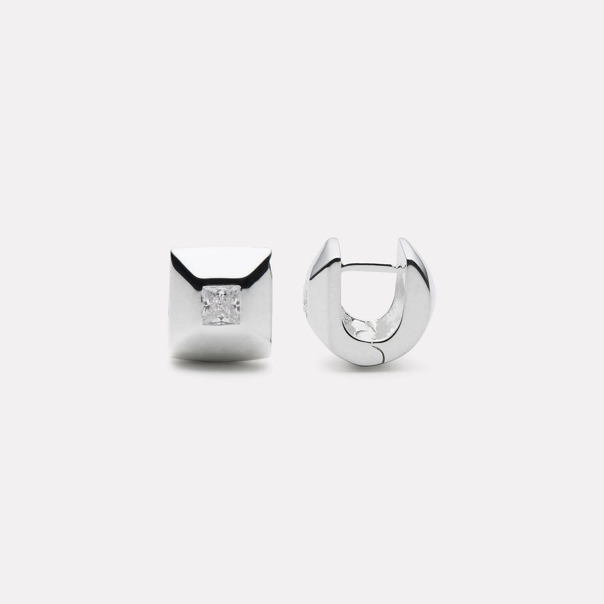 Halo Cubic Zirconia Earrings