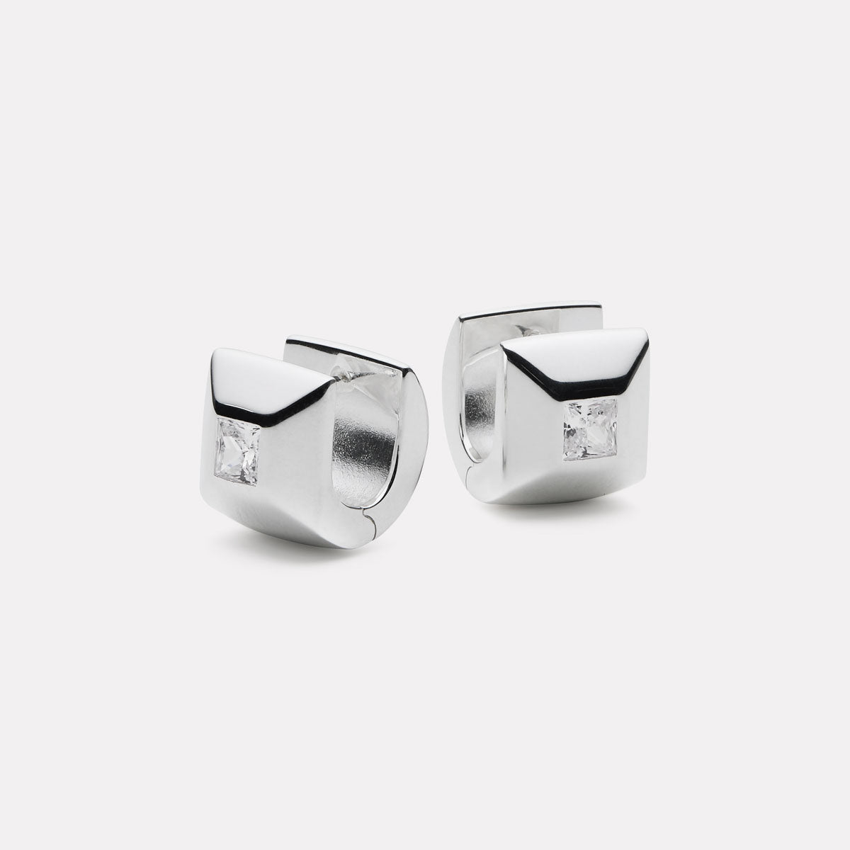 Halo Cubic Zirconia Earrings