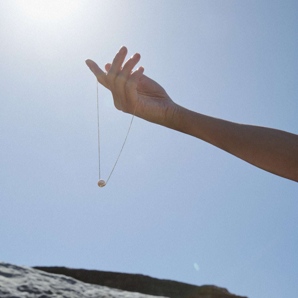 Whirlpool Pearl Necklace