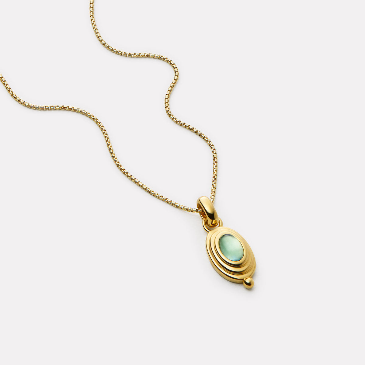 Horizon Blue Topaz Necklace