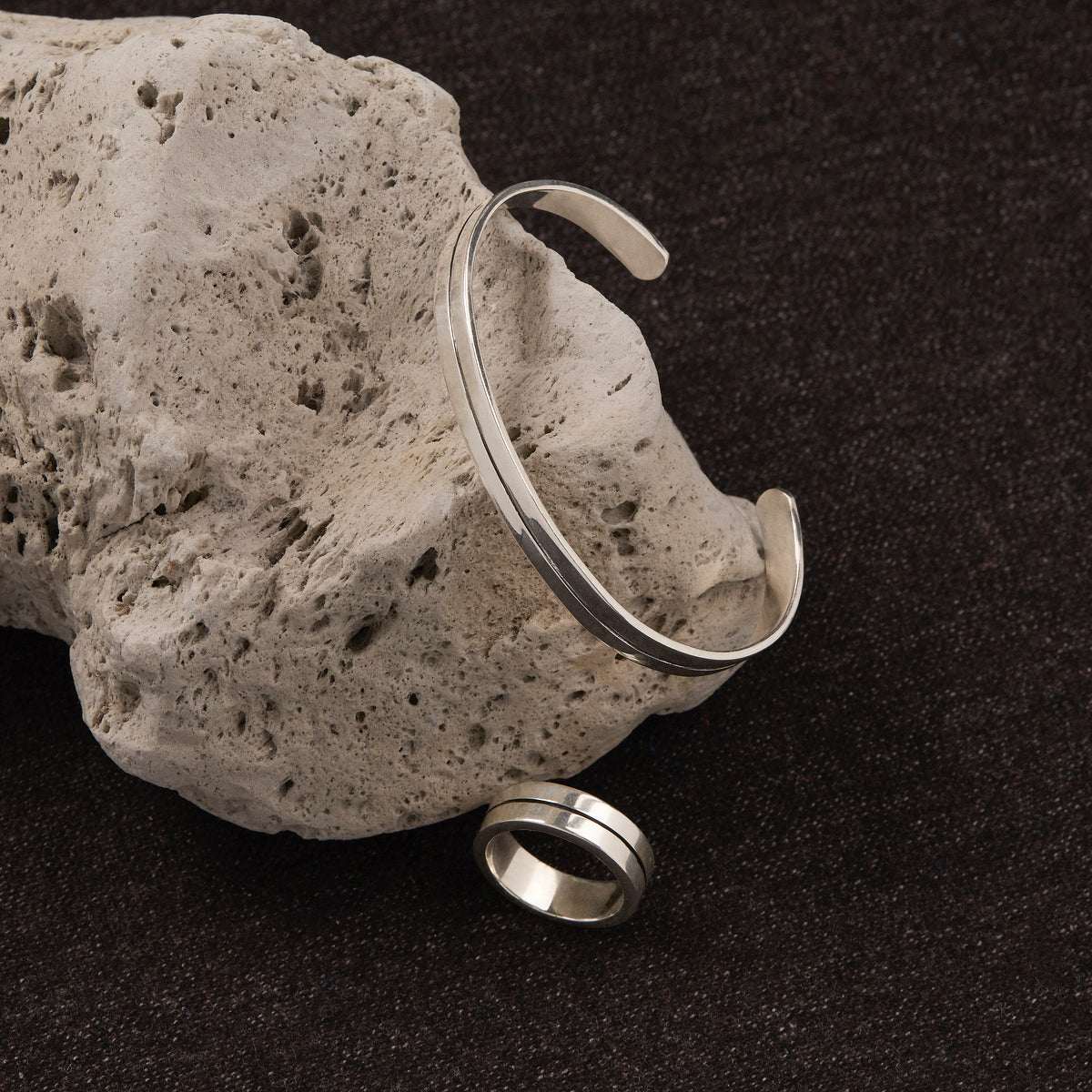 Horizon Men's Silver Ring
