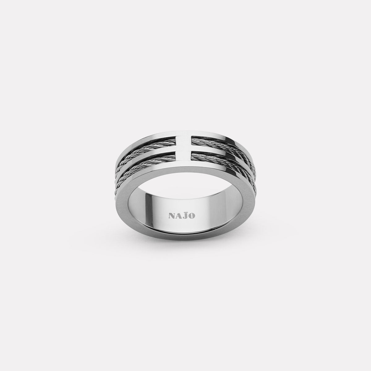 Dusk Men's Steel Ring
