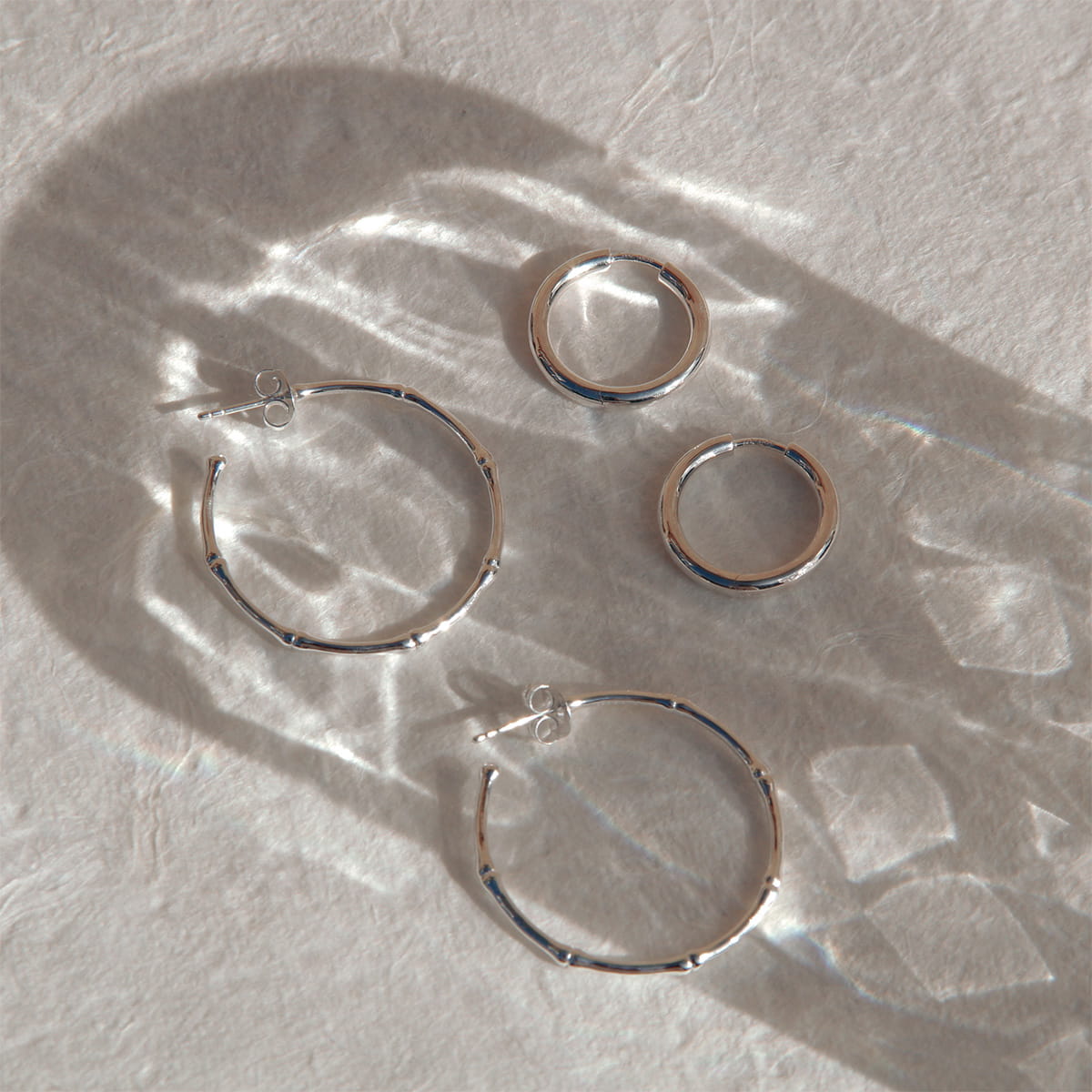 Subtle Huggie Earrings